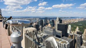 View of the city from Top of the Rock - NYC, New York, USA